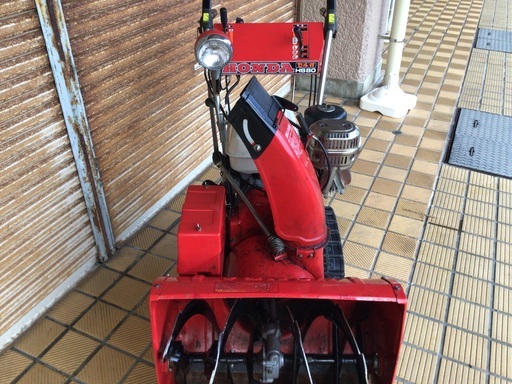 ホンダ除雪機　HS80JSセル付き　バッテリー新品　シーズンオフ価格値下げ