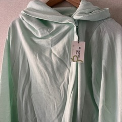 大きいサイズAS KNOW AS olaca ライダーズ七分丈パーカーの画像