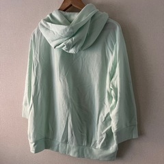 大きいサイズAS KNOW AS olaca ライダーズ七分丈パーカーの画像