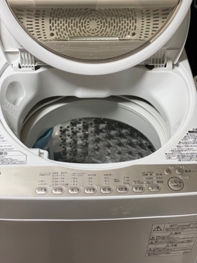 送料・設置込み可　洗濯機　6kg TOSHIBA 2016年