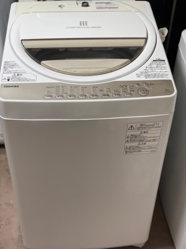 送料・設置込み可　洗濯機　6kg TOSHIBA 2016年