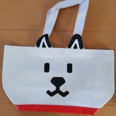 【新品】SoftBankお父さん犬　トートバッグ&弁当箱2個セットの画像