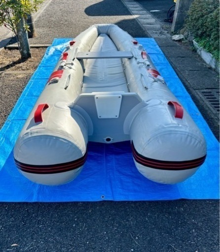 ジョイクラフト　ゴムボート船外機セット カヤック325SSホンダ2馬力船外機 ホンデックス HONDEX 魚群探知機 PS-611CN