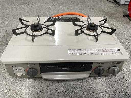 【美品】リンナイ ガスコンロ KG34NBEL 2020年製 LPガス用 良品 人気 早い者勝ち 引取歓迎 配送OK