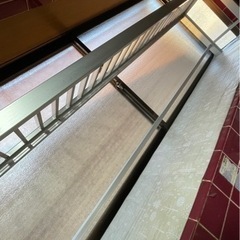 アルミ棚　大きいです！　２つまとめて4,000円！の画像