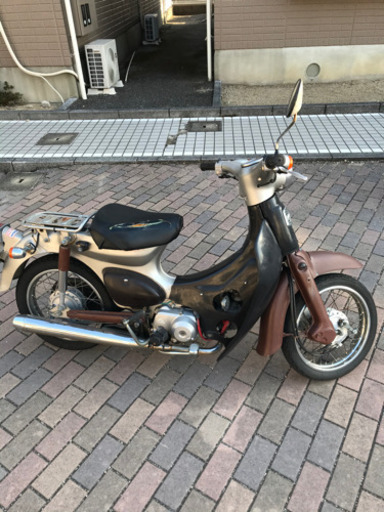 商談中、リトルカブ 、バイク、通勤、カブ、原付、