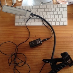 LED クリップライトUSB タッチスイッチ