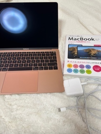 受け渡し決まりました　Macbook air late2018 ゴールド定価17万　