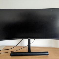 湾曲モニター、ディスプレイ、Huawei Mate View GTの画像