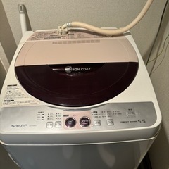 2/24までのお取引希望 ！ SHARP ES-FG55J-C