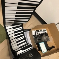 【受渡決定】smalyロールアップピアノ(88鍵盤)の画像
