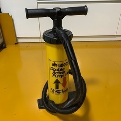 ロゴス　空気入れ　ダブルアクションタイプ