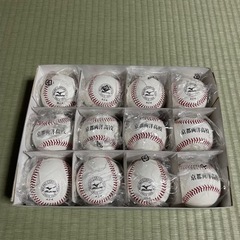 ミズノ硬式野球ボール　新球試合球1ダースの画像