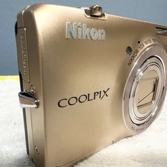 ■デジカメ NIKON COOLPIX S6300 ゴールド■ニコン クールピックス コンパクトデジタルカメラ■ジャンク品の画像