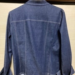 エレガントデニムジャケット　レディース9号　日本製の画像
