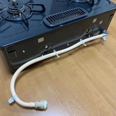 パロマ　ガスコンロ２口グリル付き　都市ガスの画像