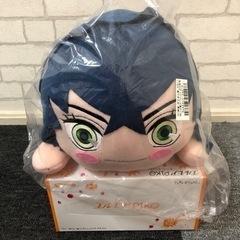 新品未使用　鬼滅の刃 寝そべり ぬいぐるみ 嘴平伊之助 素顔Ve...