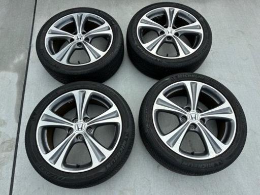 ホンダ純正アルミ 18インチ RB3 オデッセイ 225/45 R18 タイヤホイールセット　中古品