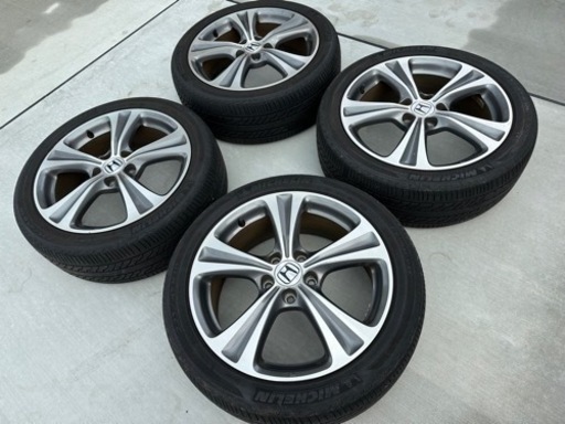 ホンダ純正アルミ 18インチ RB3 オデッセイ 225/45 R18 タイヤホイールセット　中古品
