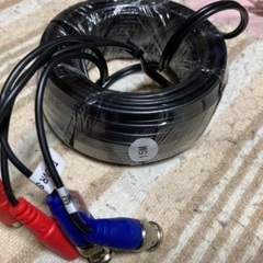 監視カメラ(未開封、未使用)電源ケーブルセット