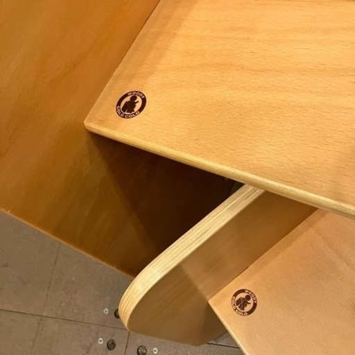 《売約済》Hoppl ホップル　コロコロチェア　コロコロデスク　子供　子ども　学習　机　テーブル　ローテーブル　子供用　勉強机　イス　椅子　セット　検　ストッケ　トリップトラップ