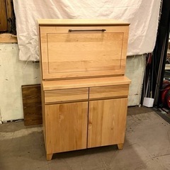 《売約済》今村家具工芸　今村家具　ライティングビューロ　ナチュラ...