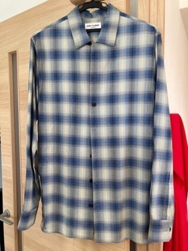 SAINT LAURENTチェック柄シャツ