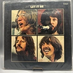 LPレコード　ビートルズ　LET IT BE