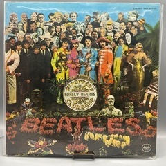 LPレコード　ビートルズ　サージェントペッパー