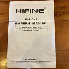 アンプ　HIFINE HI-130.4F ハイファインの画像
