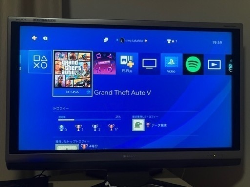 PS4本体　ソフト　グランドセフトオート5