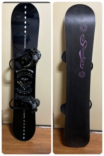 scooter レディース ボード　ビンディング　ブーツ　セット　スノーボード