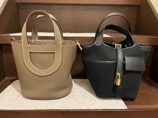 ピコタン ポケット PM 黒/ゴールド金具