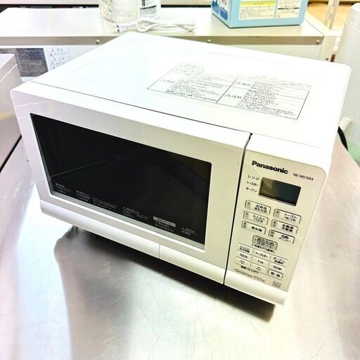 3/16パナソニック/Panasonic オーブンレンジ NE-MS15E4-KW 2017年製 キッチン家電