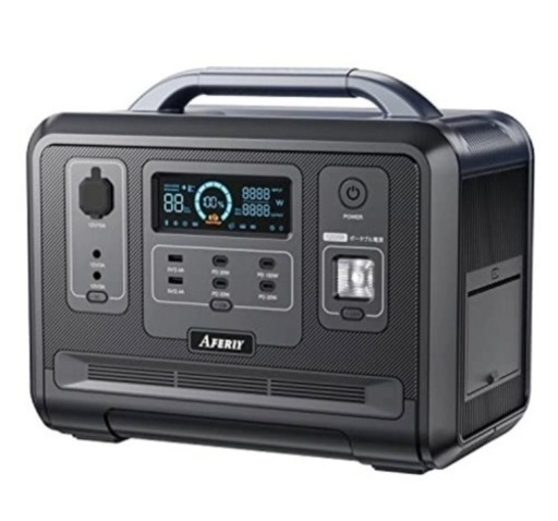 新品 ポータブル電源 1200W 1248Wh 大容量 蓄電池 防災 発電機