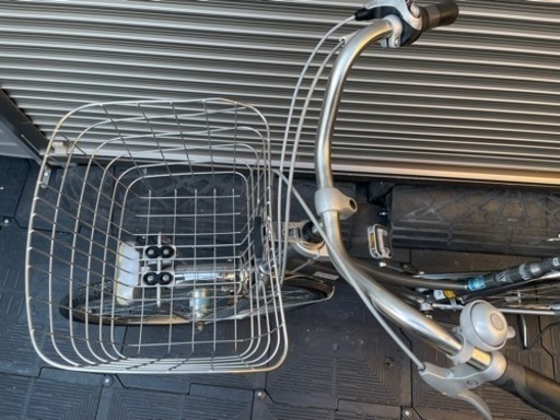 中古自転車　ミヤタ自転車　シティサイクル　ママチャリ　27ンチ　シングル　オートライト　前後輪同時ロック　ローラーブレーキ　BAA自転