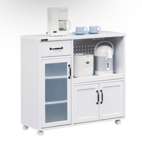 お部屋が広く見えるWH家具シリーズ ＜組立家具/キッチンカウンター　ユリアンII＞