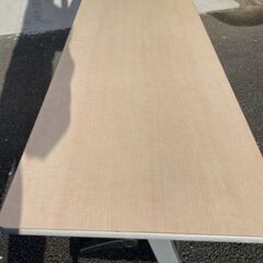 定価6.7万　1560　在庫３台有　プラス　スタックテーブル　1500×600　H700　幕板・棚付