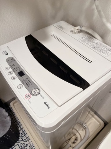 YWMT60A1 ヤマダ電機 全自動電気洗濯機 (6kg)