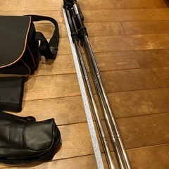 三脚とバッグのセットの画像