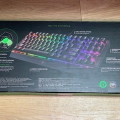 RAZER BlackWidow V3 TKL Green Switch 日本語配列の画像