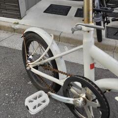 ソフトバンク　おとうさんバイク　折りたたみ自転車の画像