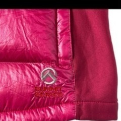 ノースフェイス　ピンクダウンベストの画像