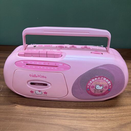 HELLO KITTY キティちゃんラジカセ（ピンク）ドウシシャ RM-120KT
