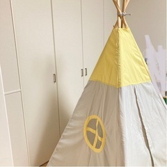 IKEA 子供用　テント　ティーピーの画像