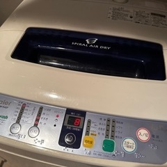 お取引者決定しました。無料。洗濯機。古いですがまだ使えます。