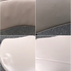 パイプ椅子 グレージュ 2脚　🗣300円コーナーの画像