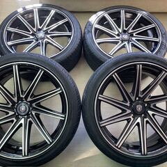 クラブリネア ROSSI◆フローフォーミング製法◆8.5J 20インチ IS33 PCD114.3-5H◆KY51 Y51フーガ アルファード ヴェルファイア