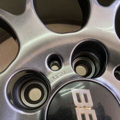 中古 【 BBS RG738 アルミホイール FORGED 鍛造 18×7.5J +45 4本 セット おまけ付 】 要補修 送料込(条件付) ※個人宅発送出来ません BBS RG-R RG738 215⁄40R18 7.5J5H⁄PCD114.3 BBS RG-R 17\" at MK