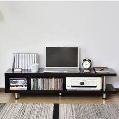 【値下げしました！】汚れに強いメラミン塗装加工をしてあるテレビ台